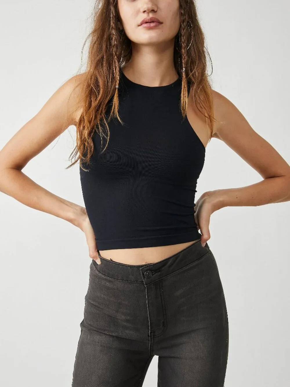 🆕 FREE PEOPLE Clean Lines Cami / Black